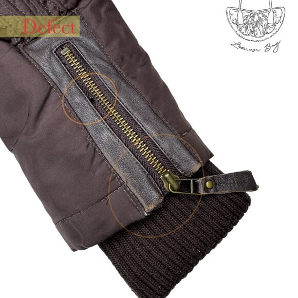 MNG Mango / Winter Down Puffer Coat / Size XS / Color Dark Chocolate Brown - Picture 12 of 12